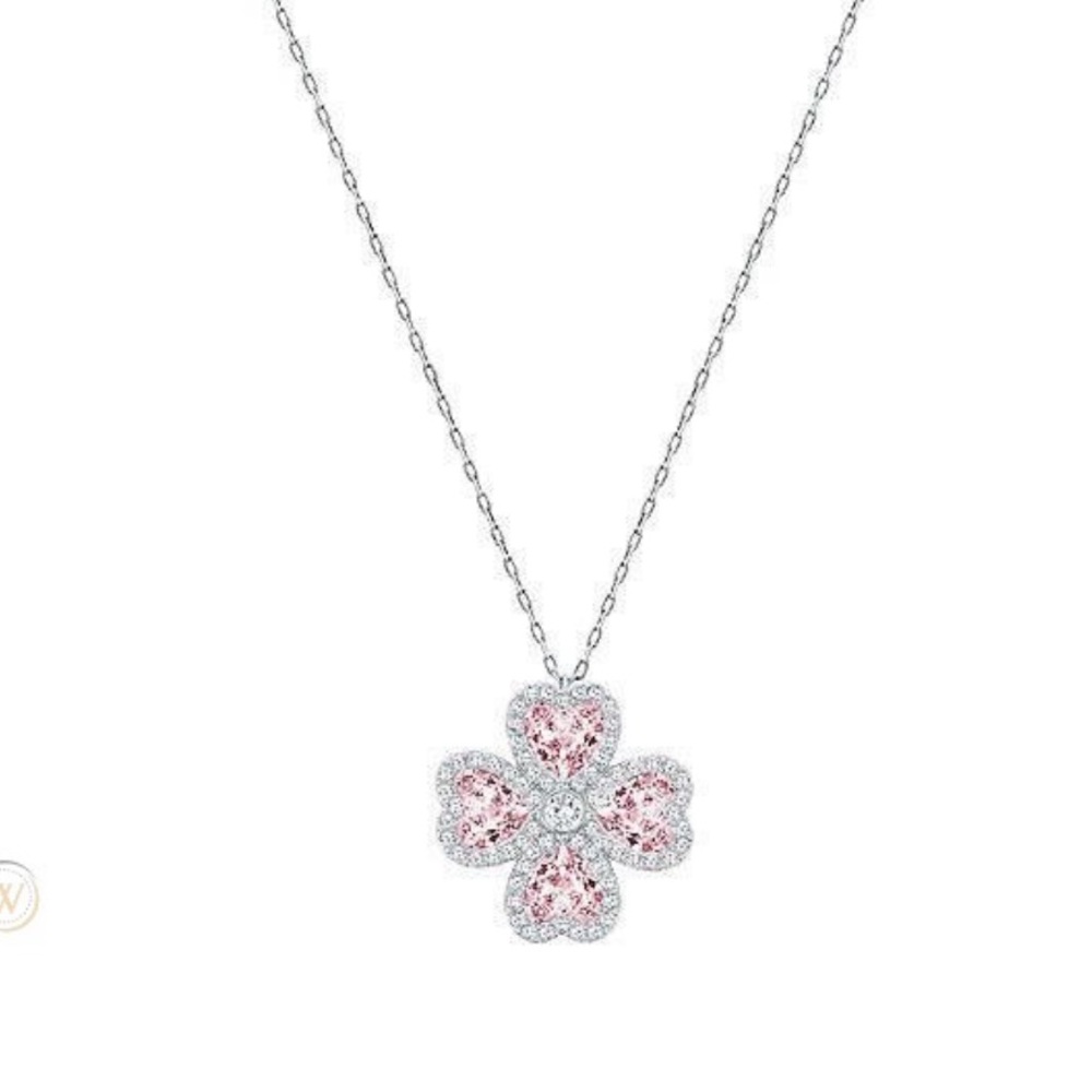 SWAROVSKI CRYSTAL DEARY PENDANT LAME/RHS *NEW IN BOX*
